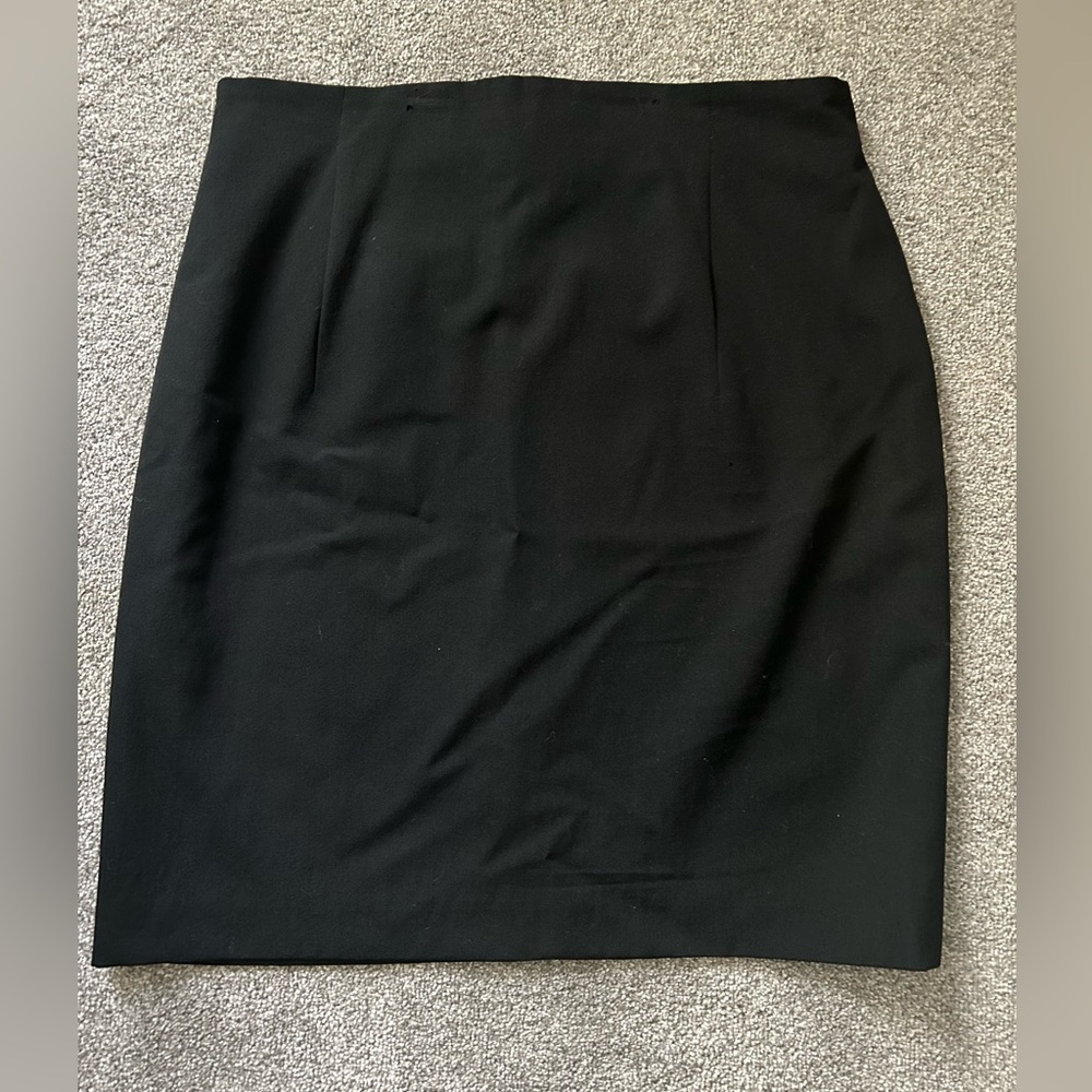 Jil Sander black Pencil Skirt Size 44